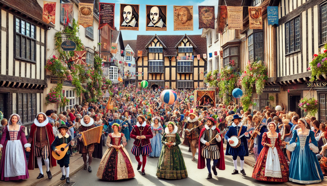 "Shakespeare festival street parade" 