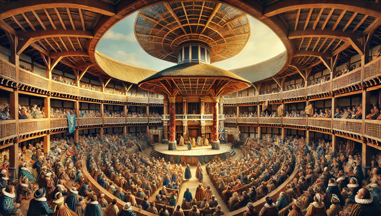 "Globe Theatre performance"