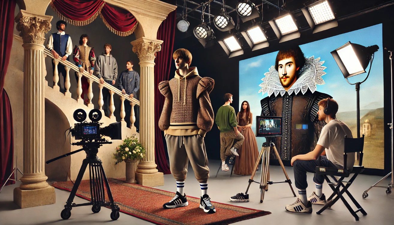 "Modern film set Shakespeare"