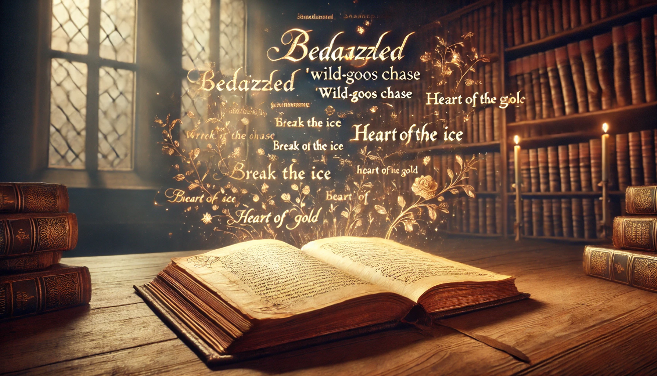 "Magical open book library"