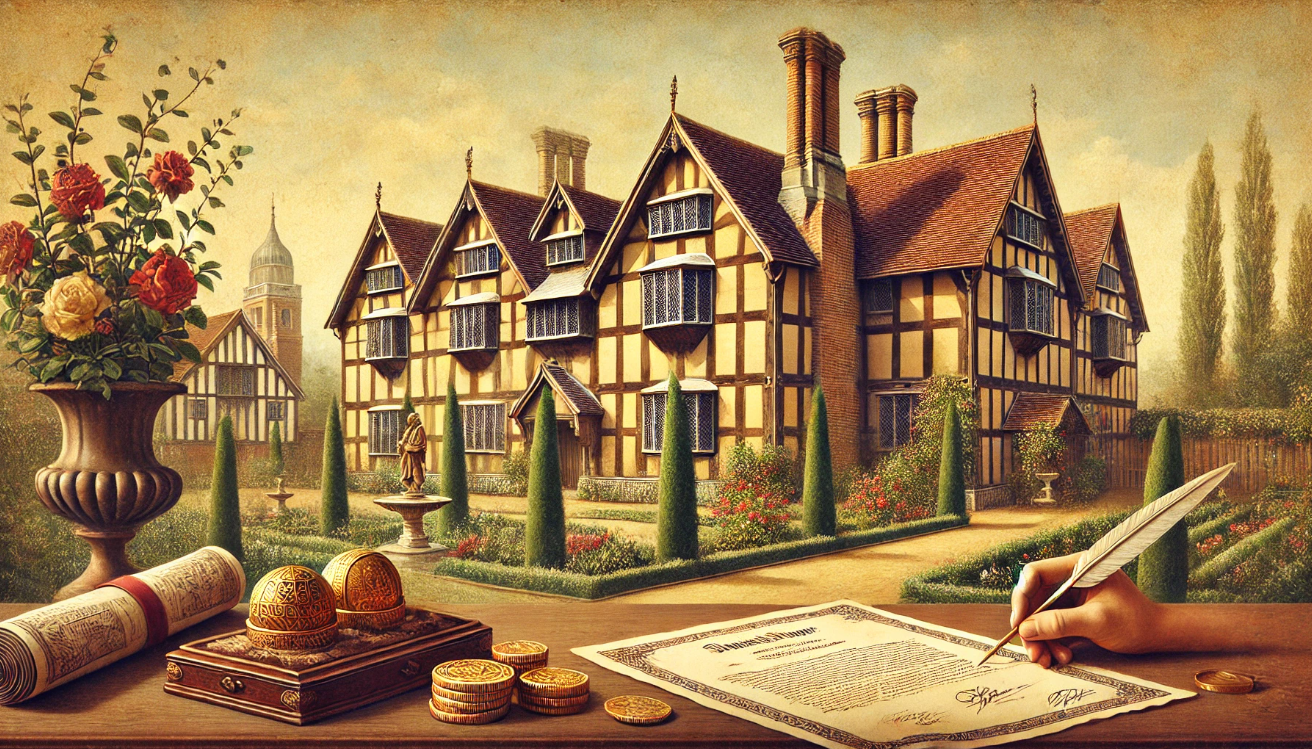 "Tudor manor document signing"