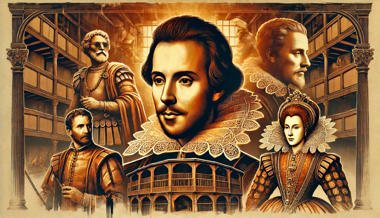 "Shakespearean figures in theater"