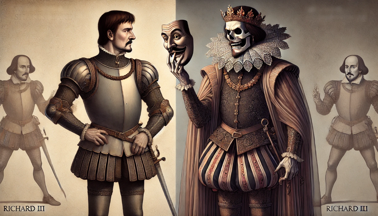 "Richard III dual portrait"