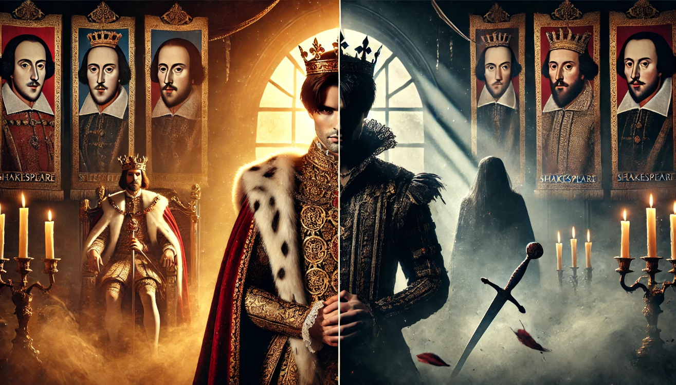 "Royal duality with portraits"