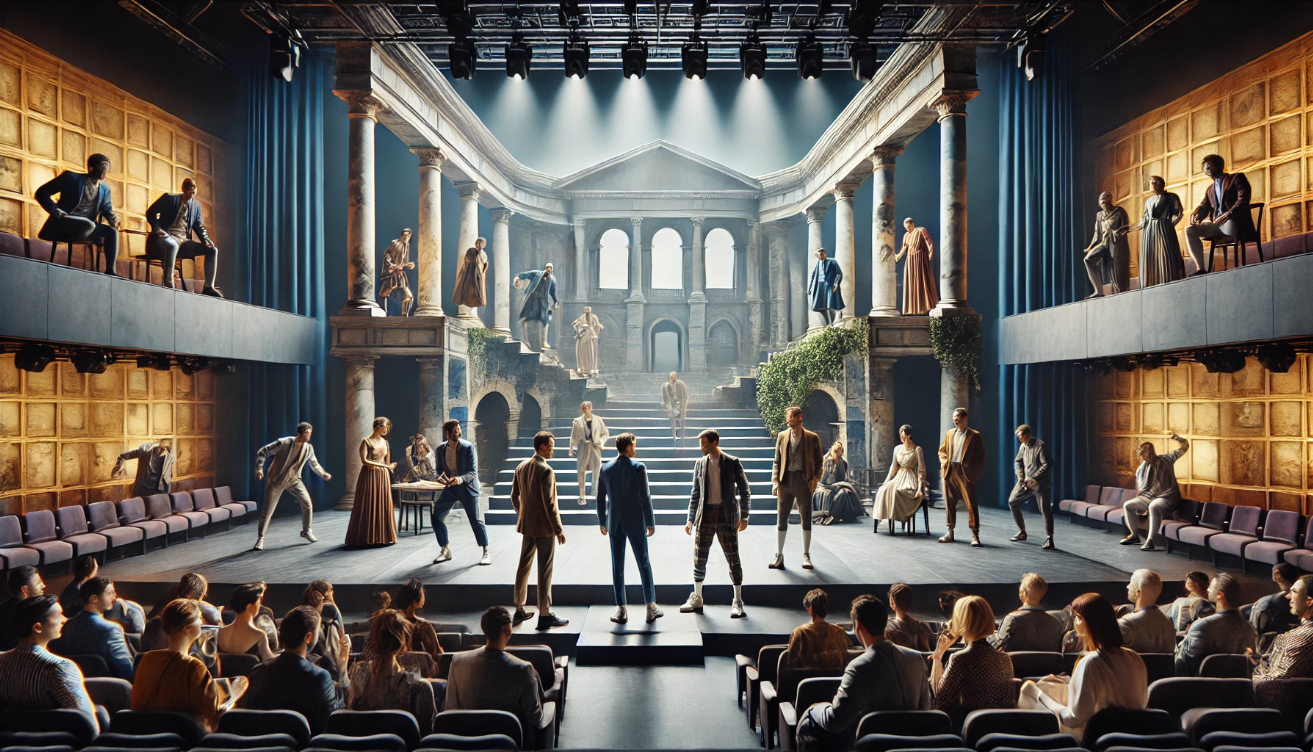 Modern theatrical Roman performance


