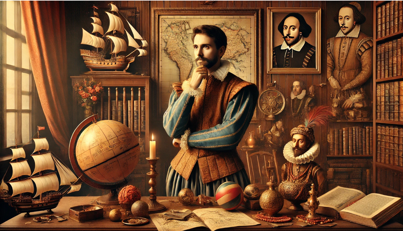 "Scholar in historic study"