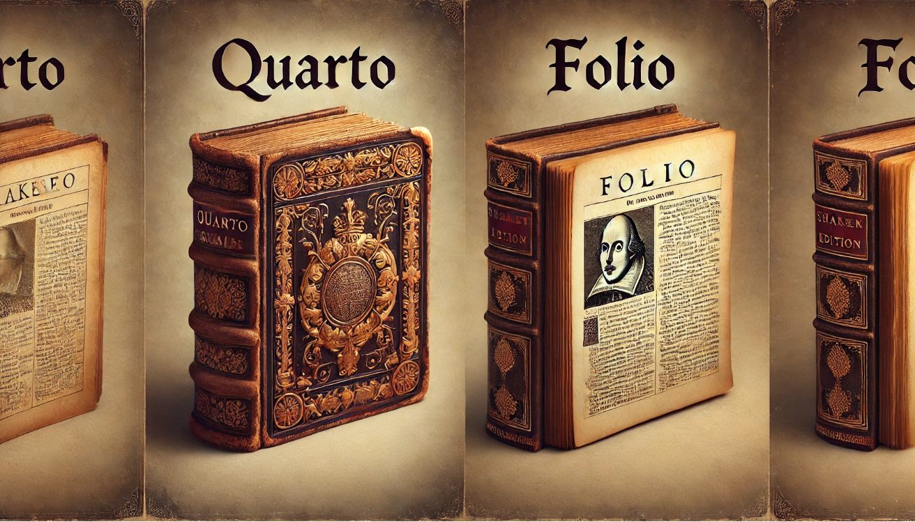 Shakespeare quarto folio editions