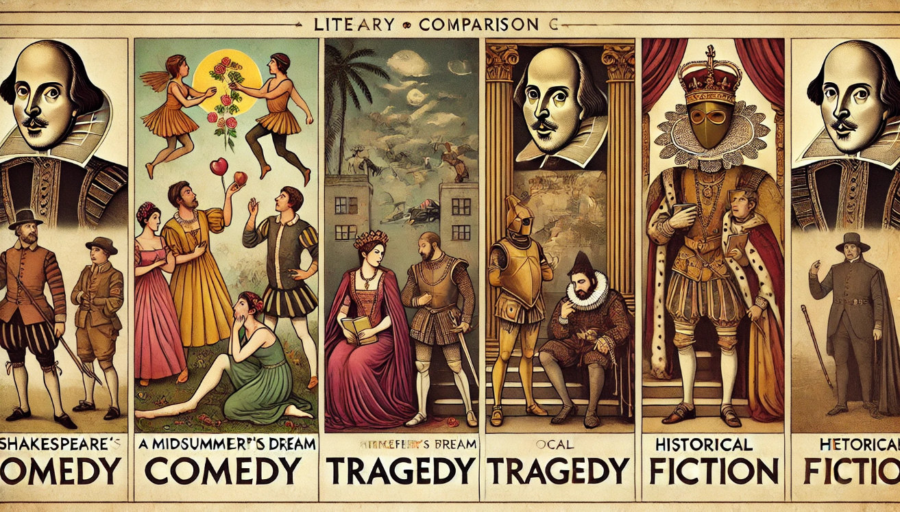 "Shakespeare literary genre art"