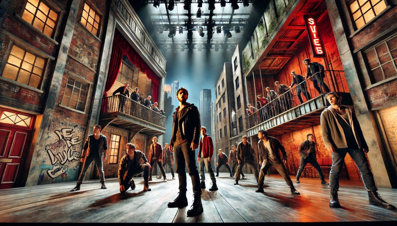 "Urban dance performance stage"