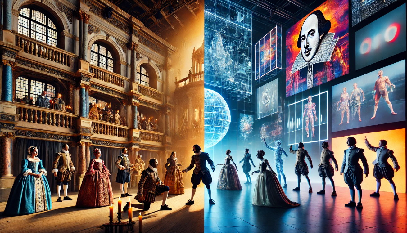 Historical and futuristic theater