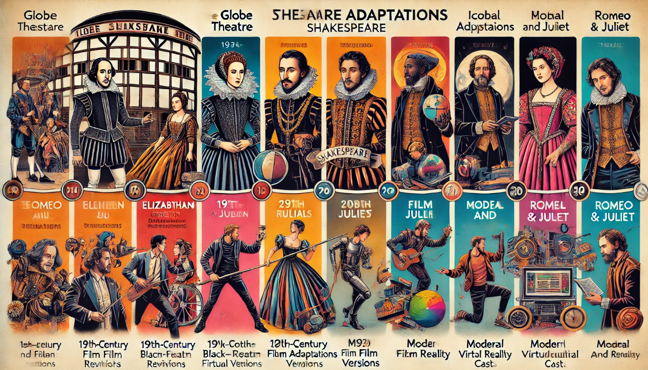 Shakespeare adaptations timeline