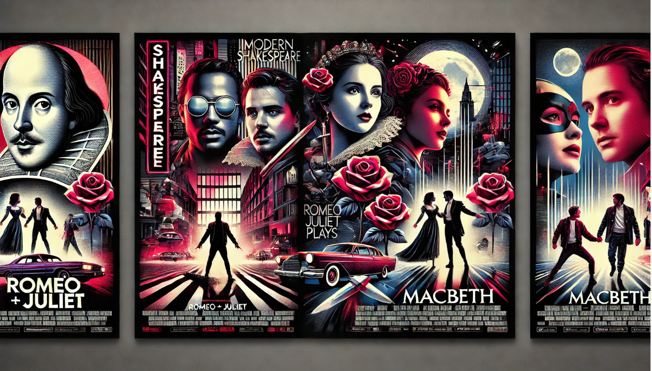 Modern Shakespeare movie poster

