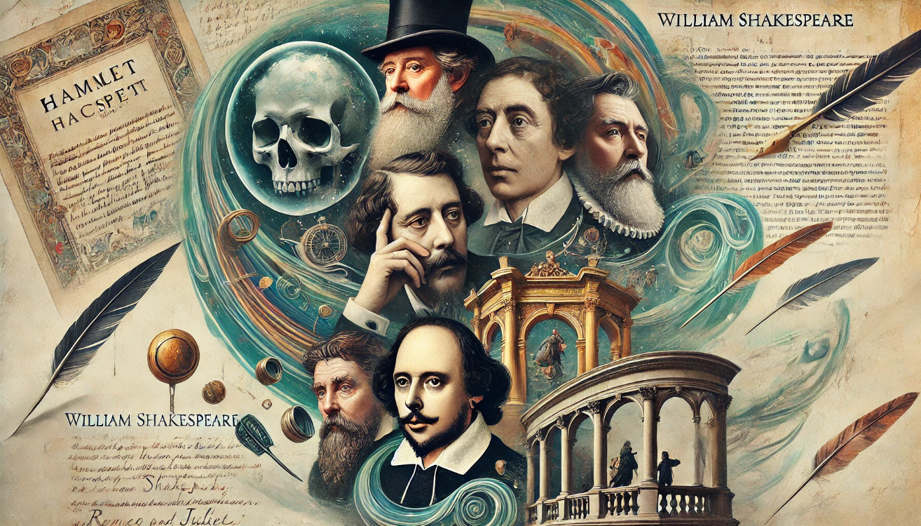 Writers blended with Shakespeare

