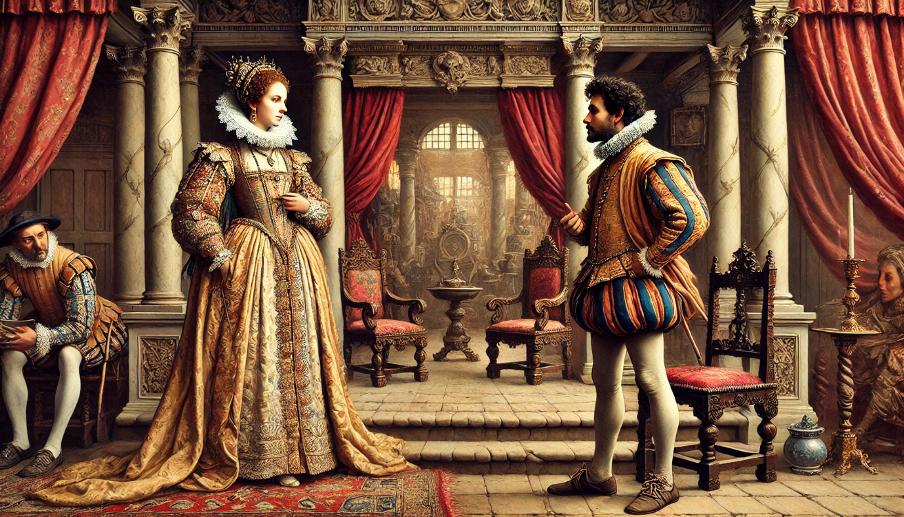 Aristocrat and commoner contrast

