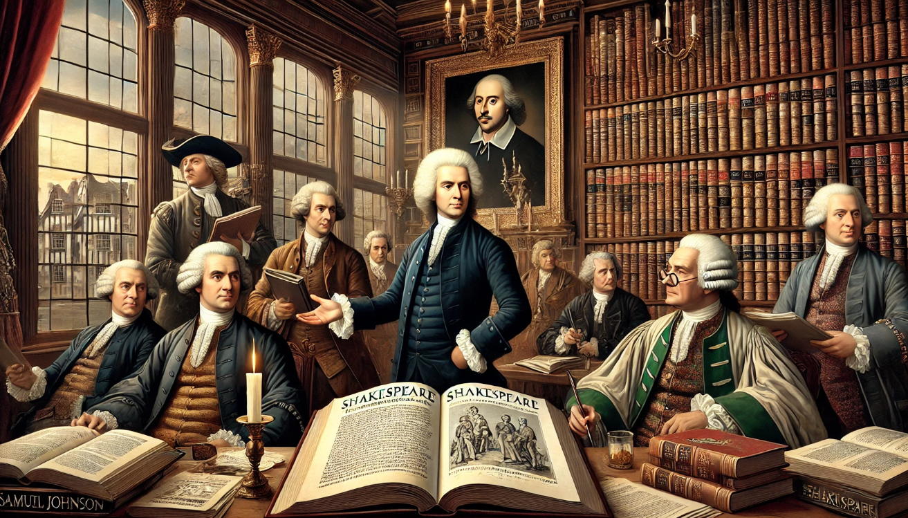 Samuel Johnson literary gathering


