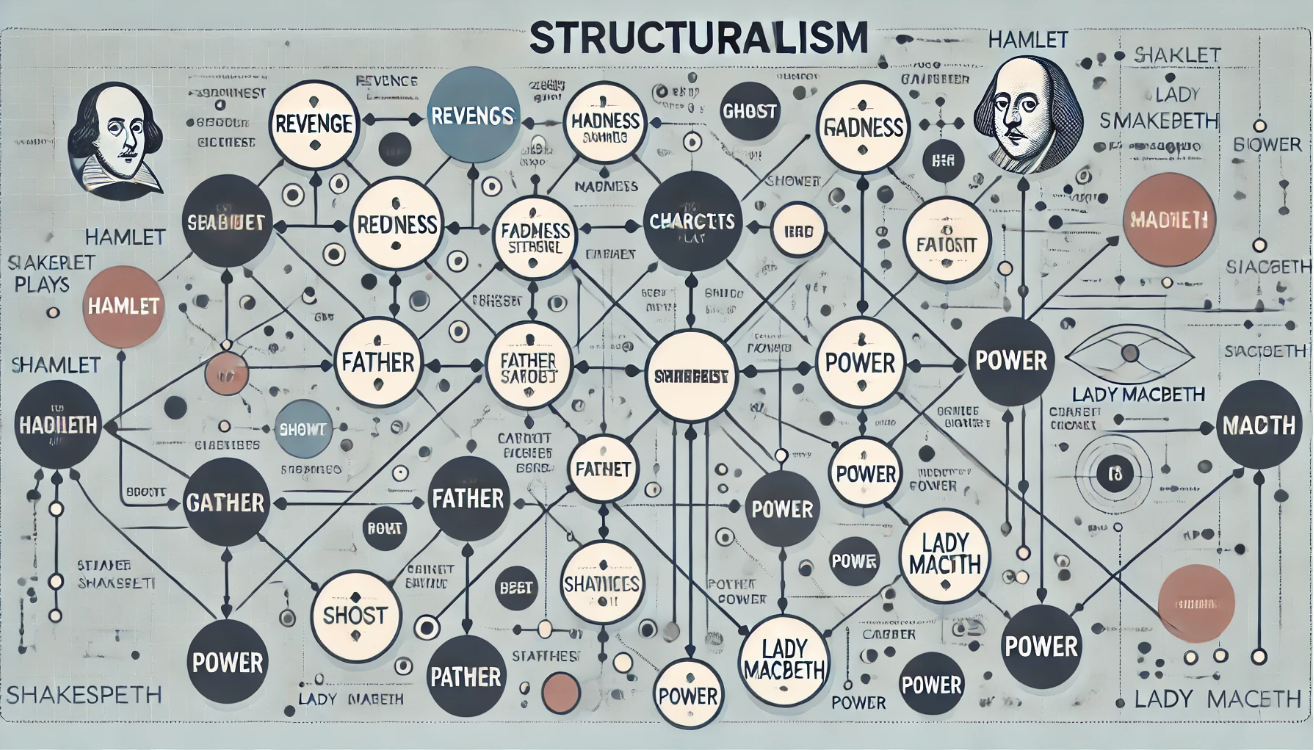 Shakespeare structuralism analysis diagram


