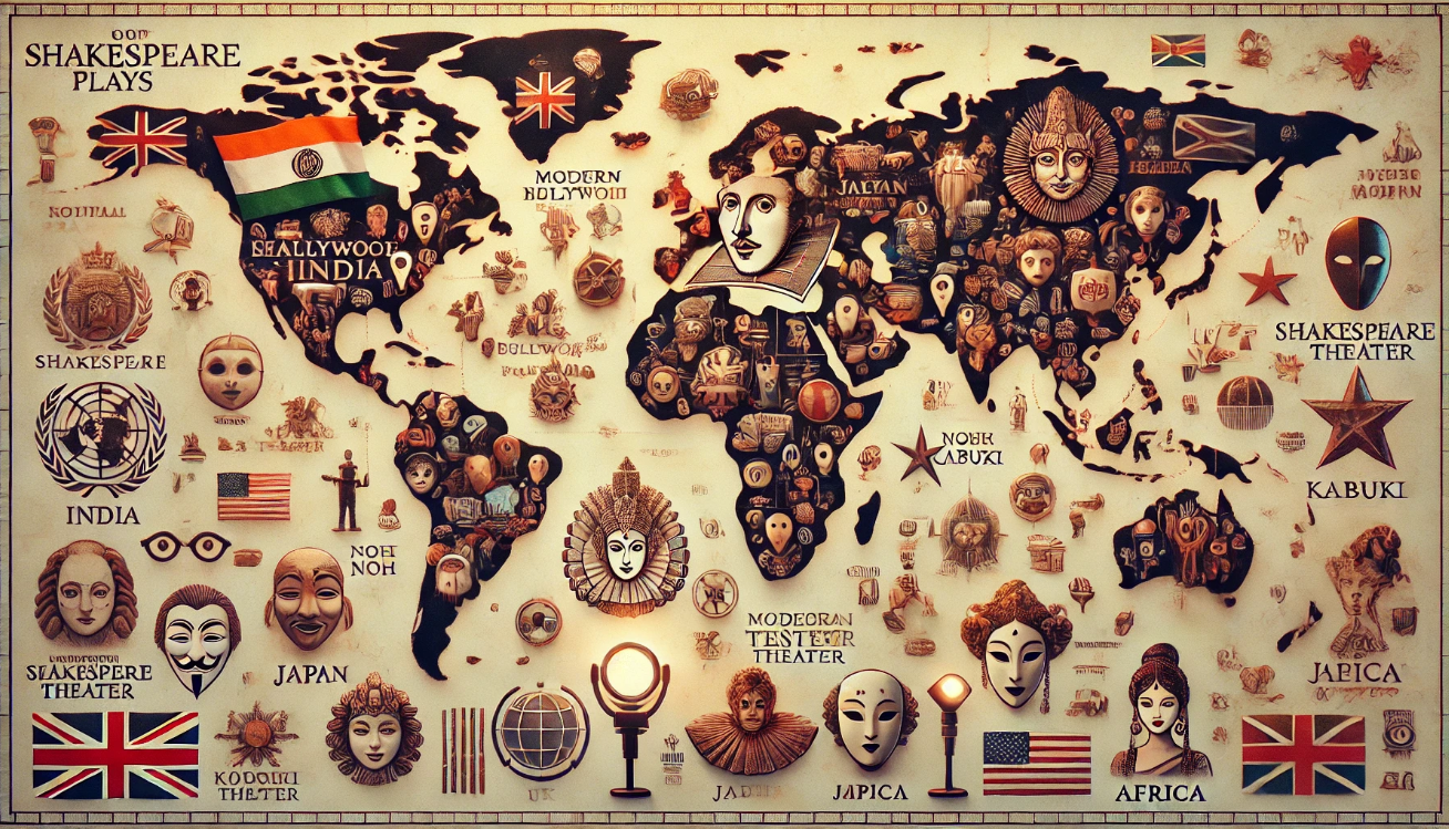 "Global Shakespeare performance map" 