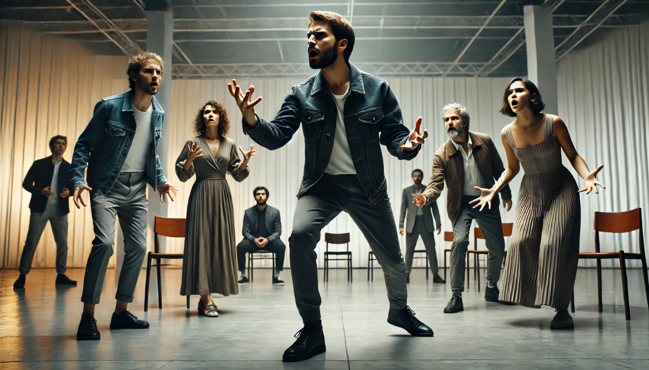 "Modern Shakespeare stage adaptation" 