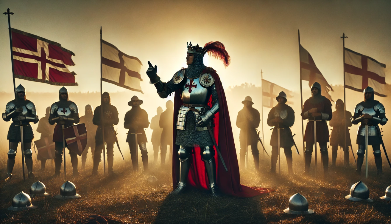 "Henry V battlefield speech"

