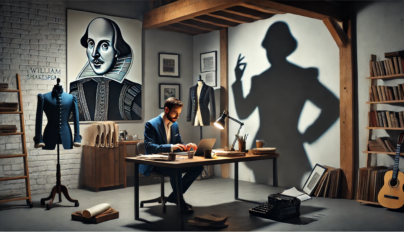 "Modern playwright Shakespeare influence" 