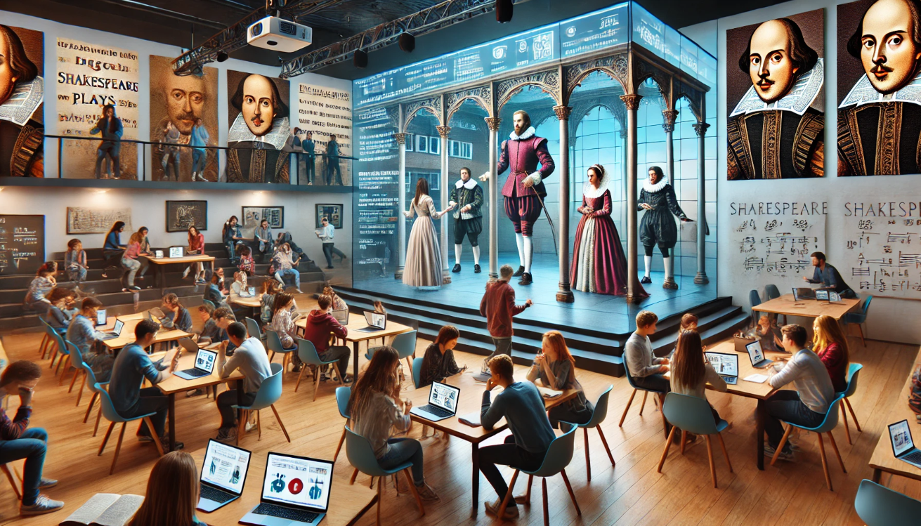 "Digital Shakespeare in classroom"

