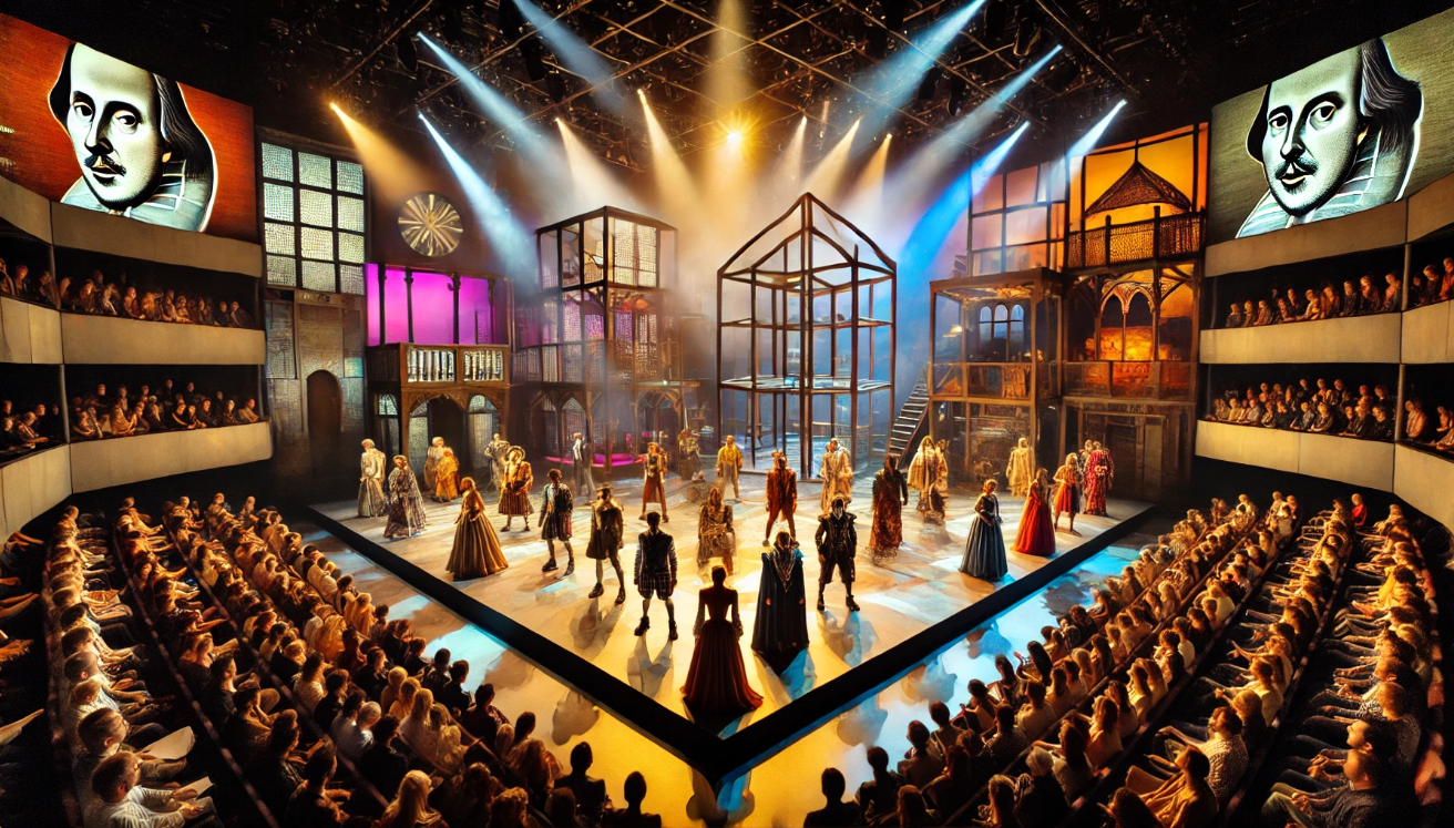 "Modern global Shakespeare performance"

