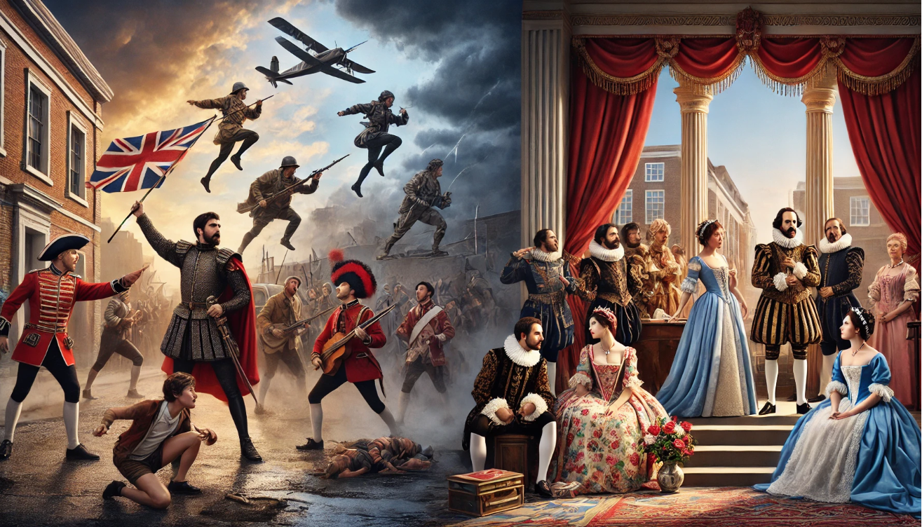 Shakespeare scenes reveal culture

