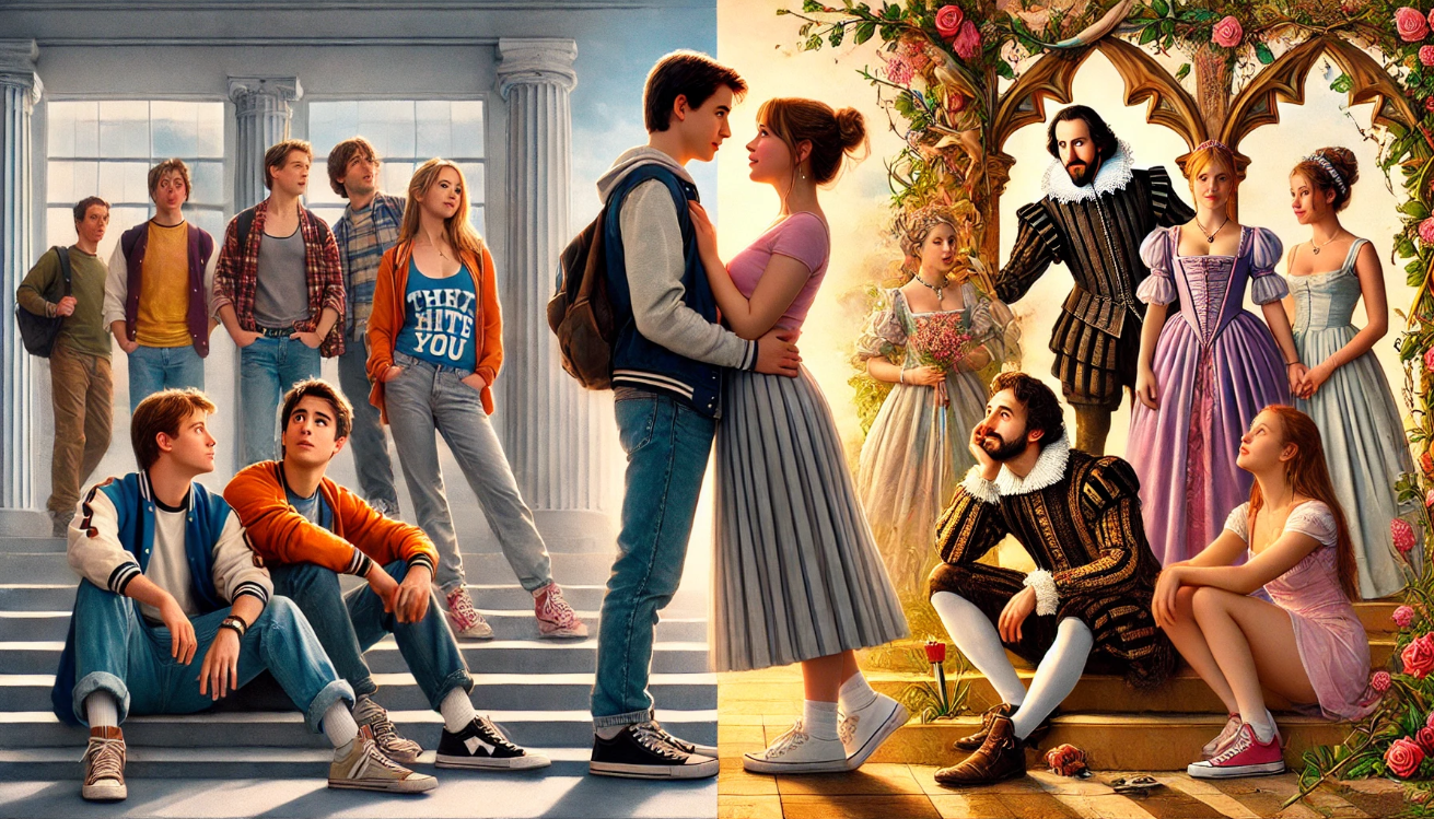Shakespeare meets modern romance

