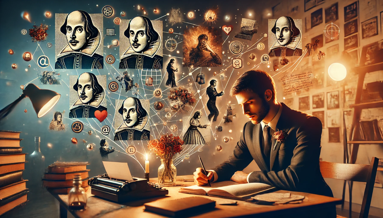 Shakespeare inspiration fuels writer 