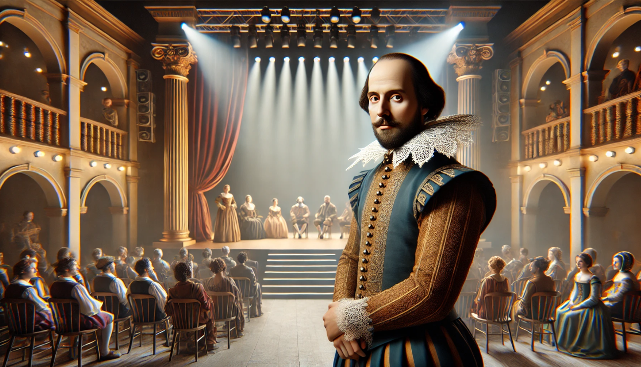Shakespeare on modern stage.


