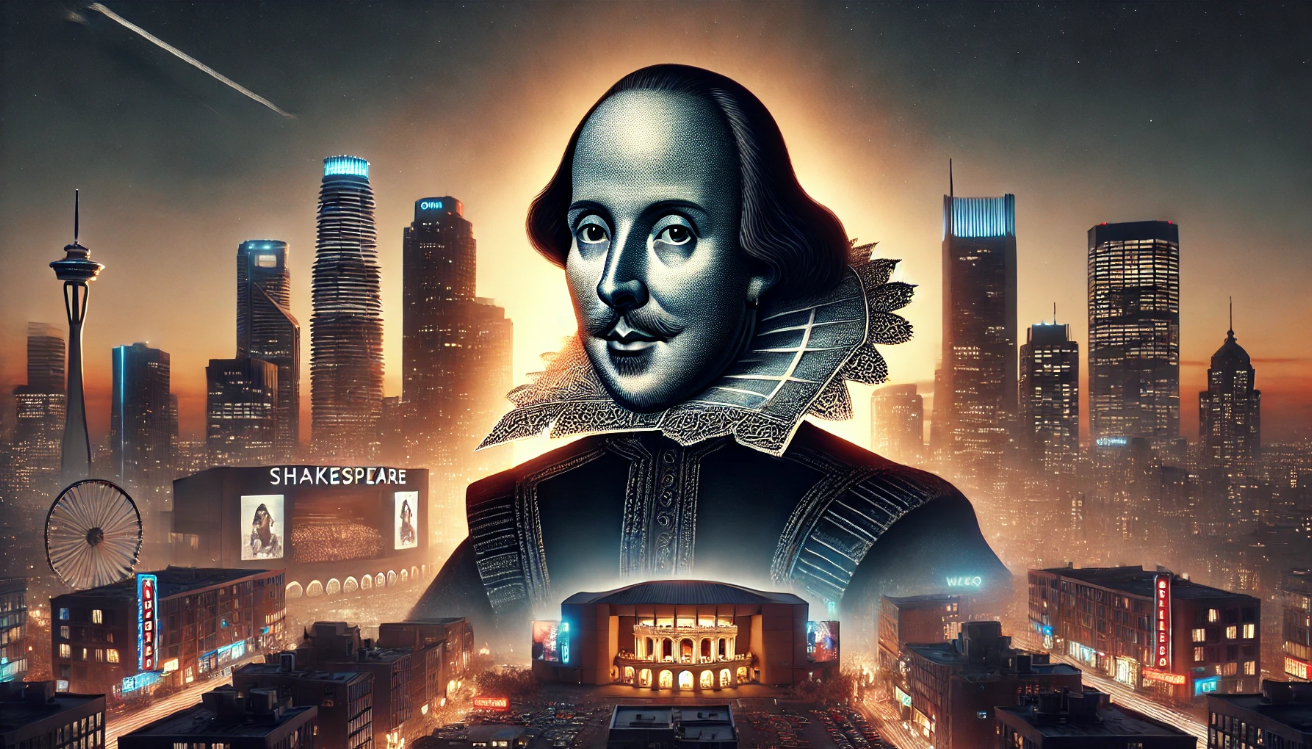 Shakespeare's shadow shapes modernity.

