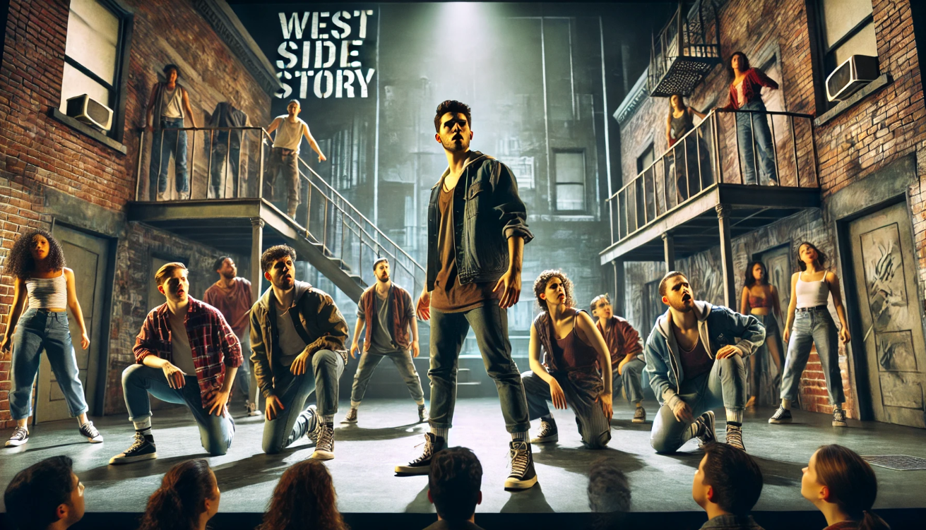 Modern Shakespeare ignites stage.

