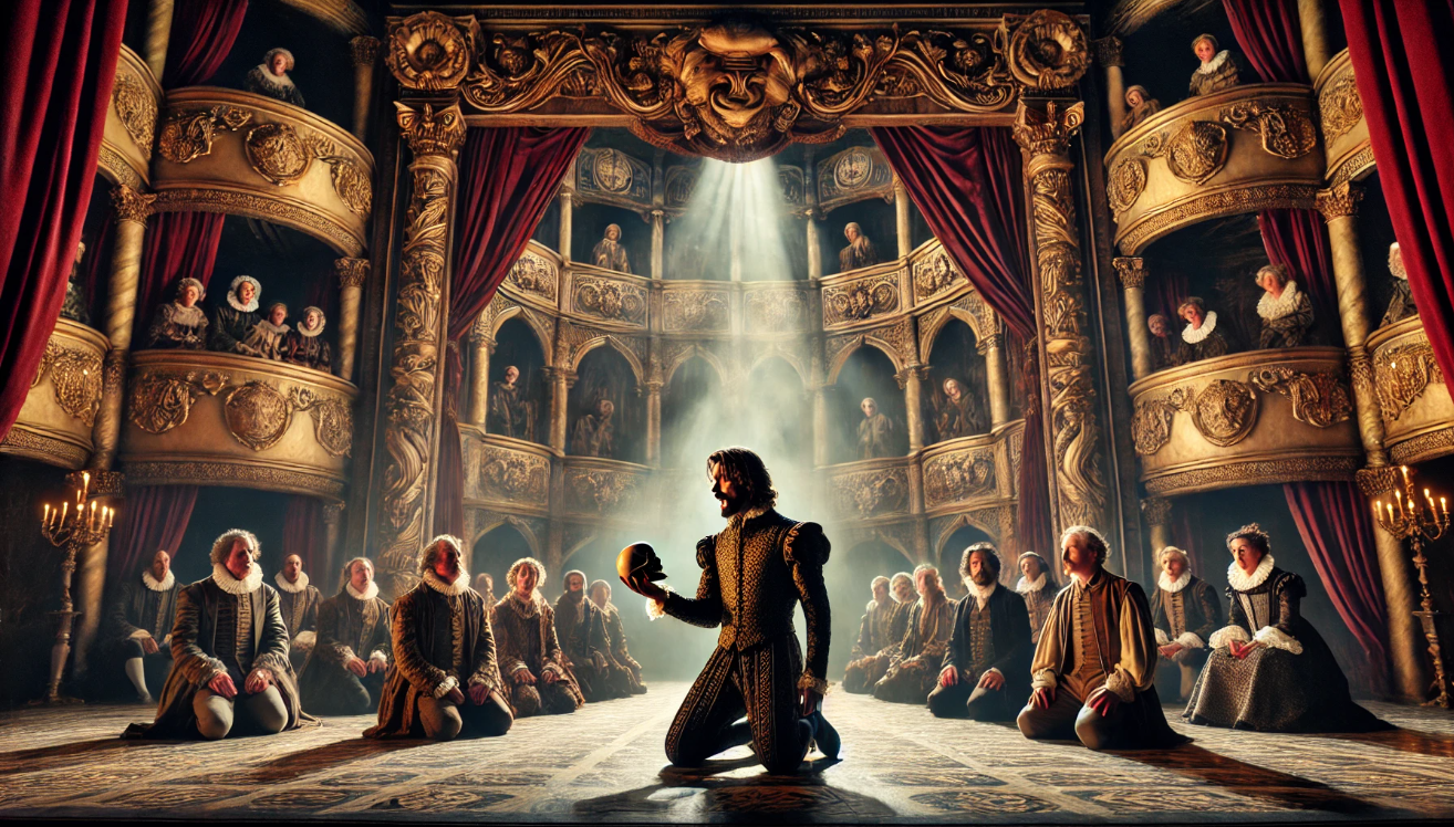 Victorian Hamlet commands stage.

