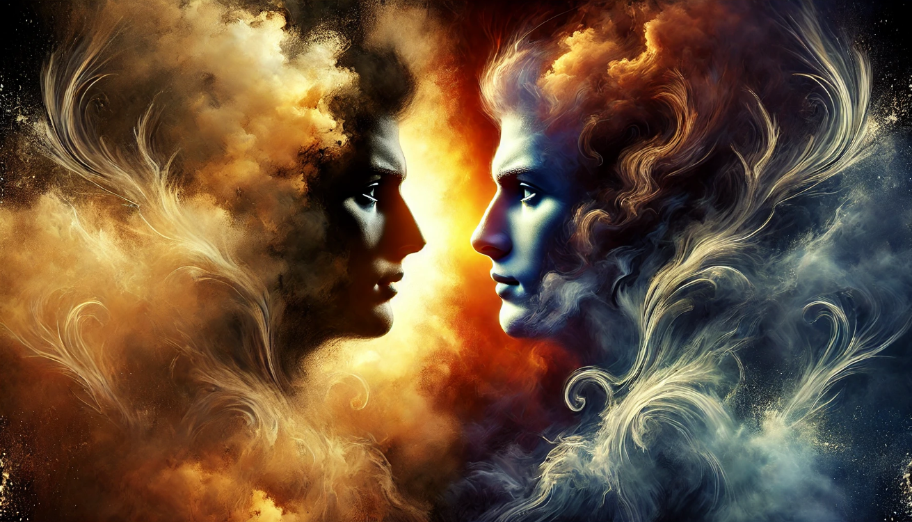 Light and shadow duality 