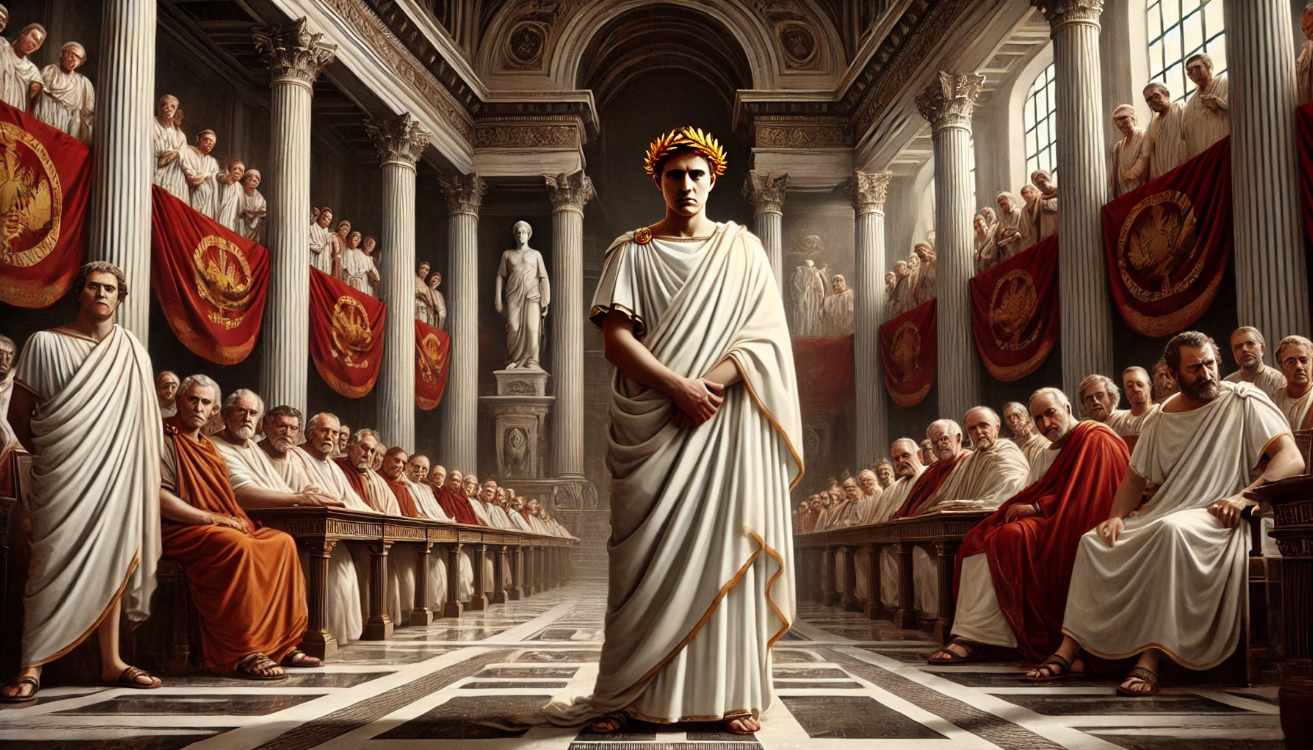 Caesar's foreboding final moment

