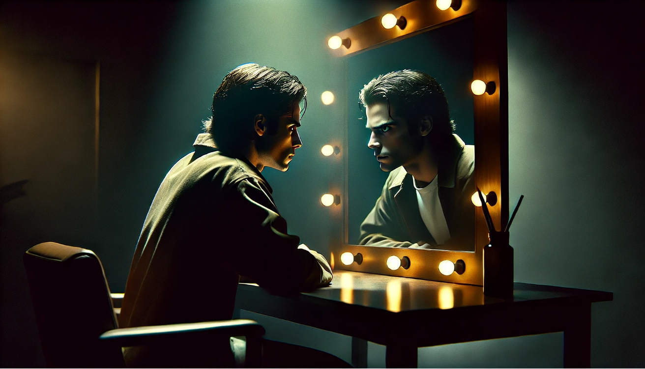 Mirror reflection reveals duality

