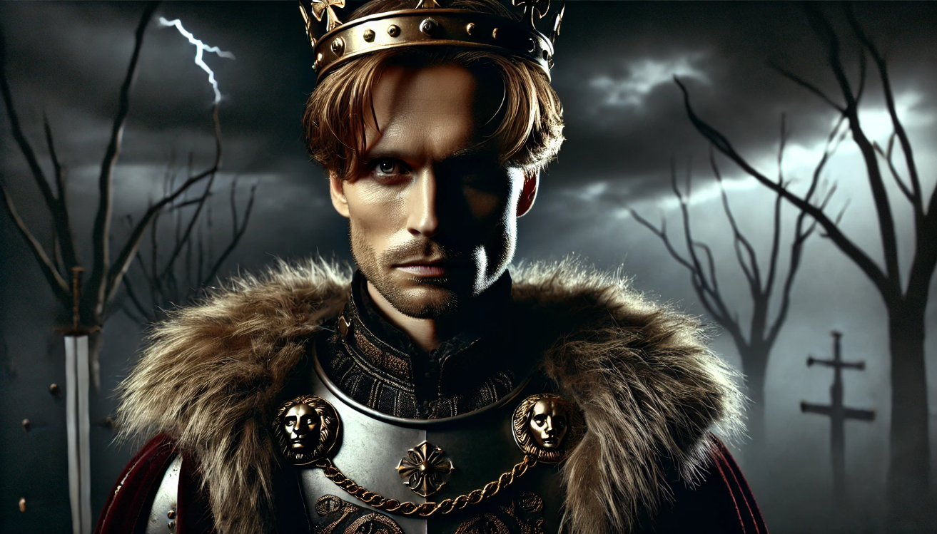 Ambitious king in shadows 