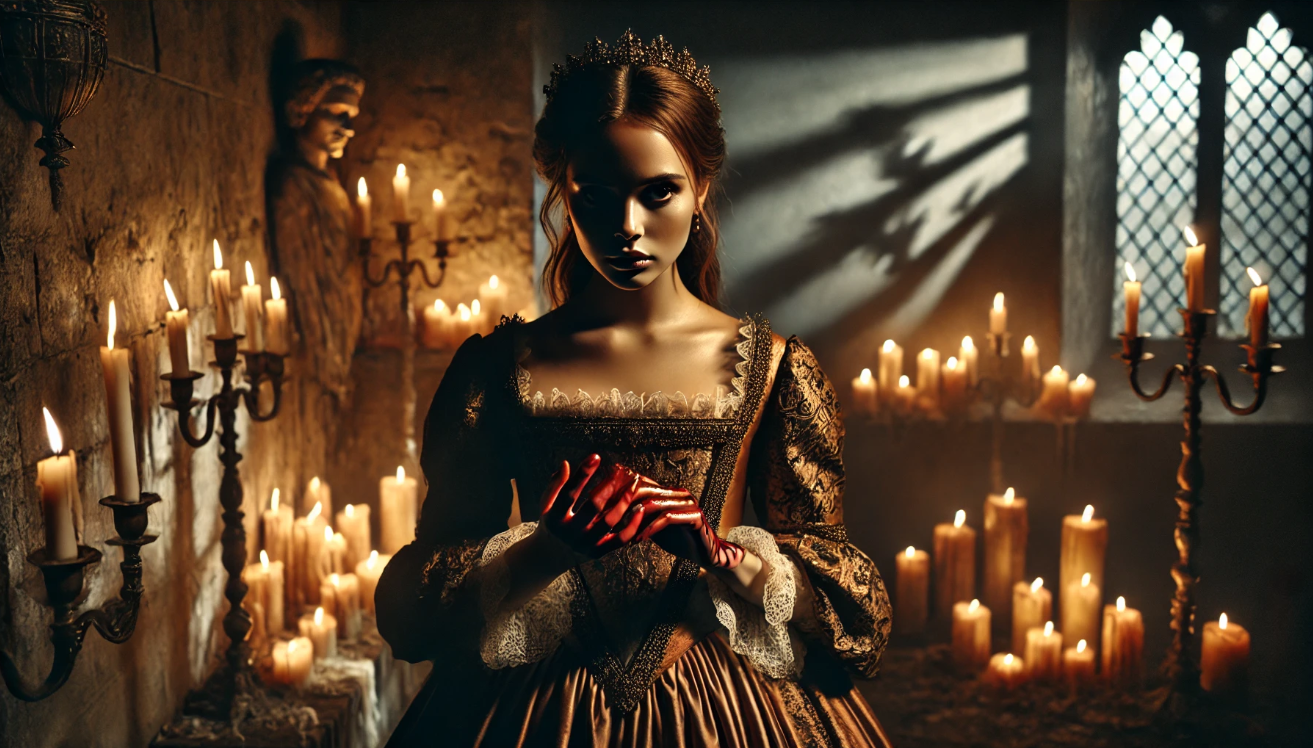 Lady Macbeth haunted scene.

