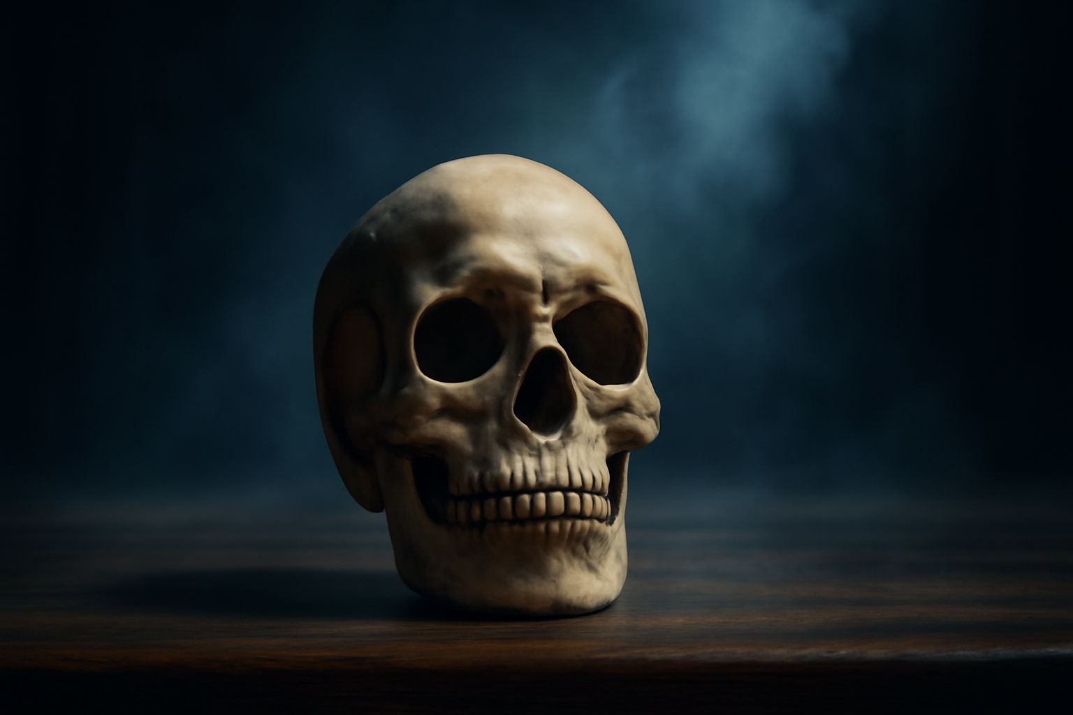 ethereal background, symbolizing Hamlet's