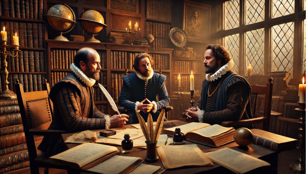 Shakespeare’s relationships with fellow playwrights