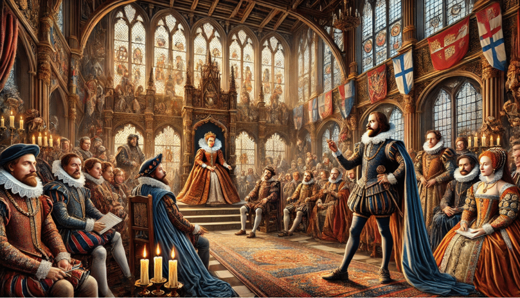 Shakespeare and the Queen’s court