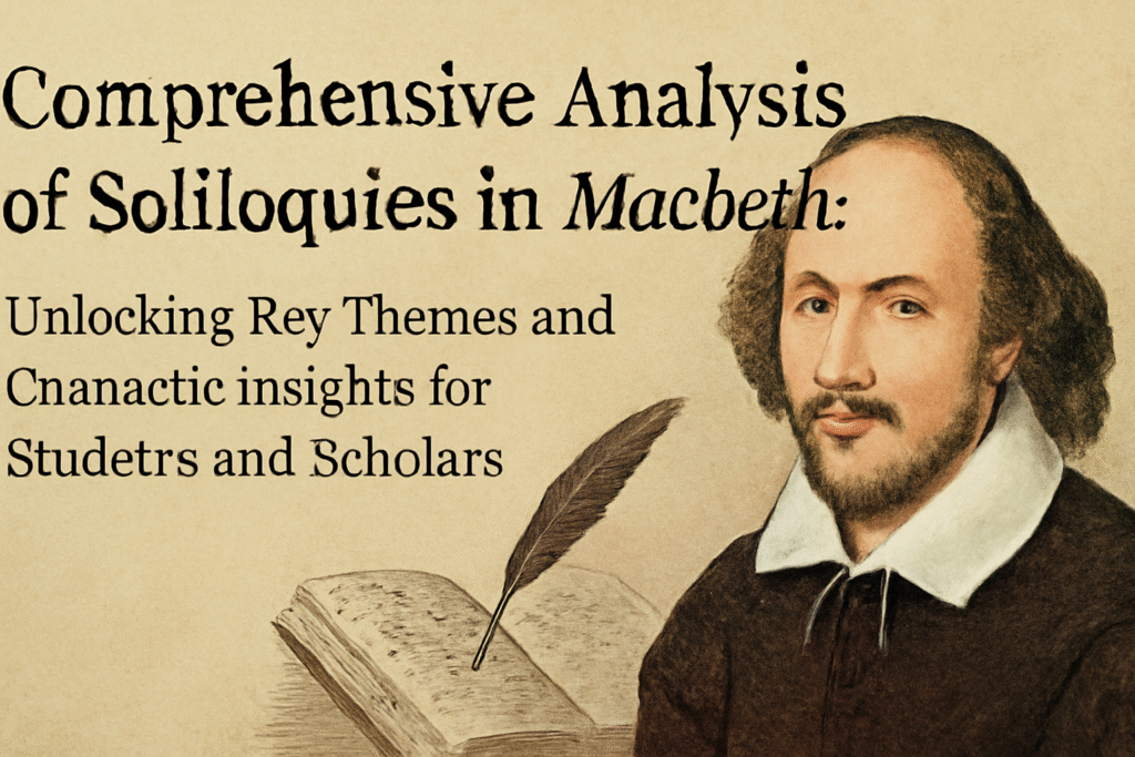 Analysis of soliloquies in “Macbeth”
