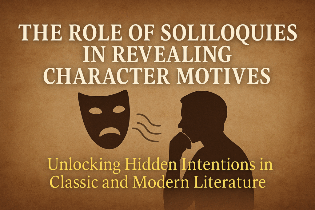 The role of soliloquies in revealing character motives
