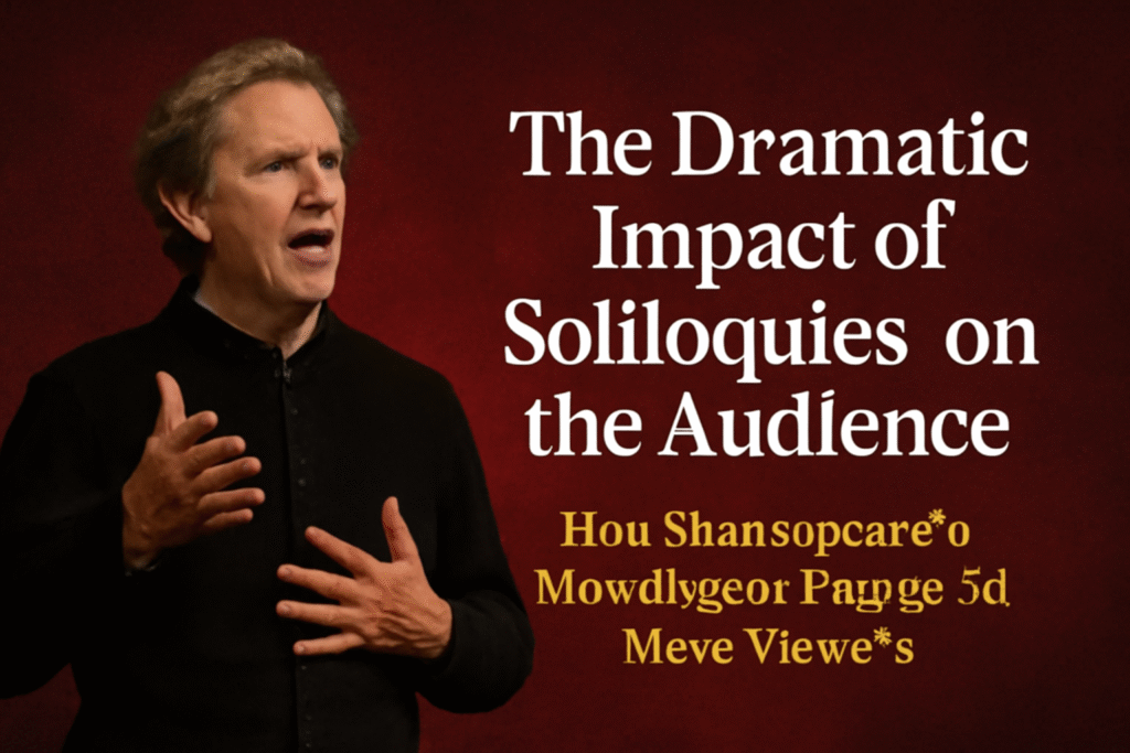 The dramatic impact of soliloquies on the audience