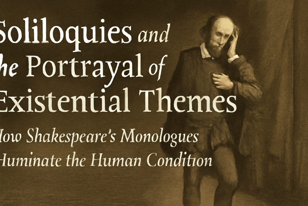 Soliloquies and the portrayal of existential themes