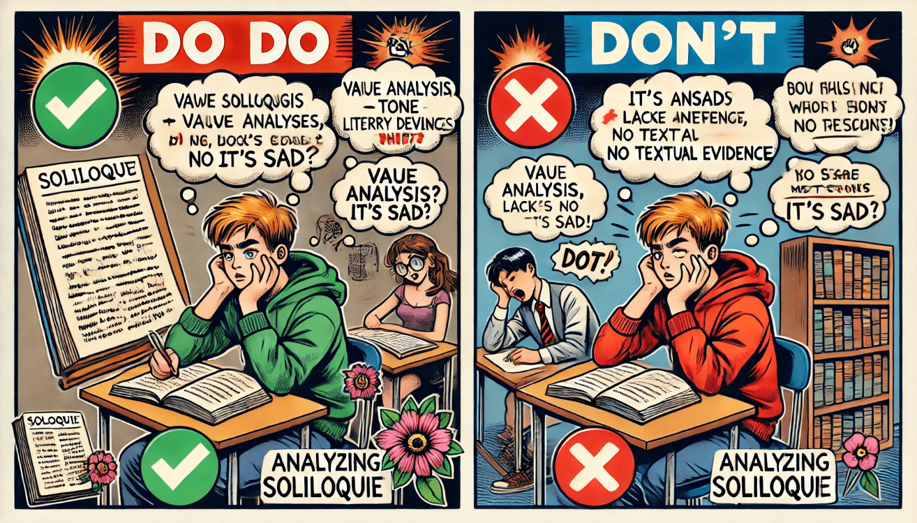 “Do” on the left and “Don’t” on the right