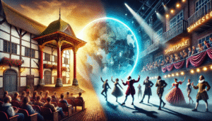 Evolution of theatre during Shakespeare's era