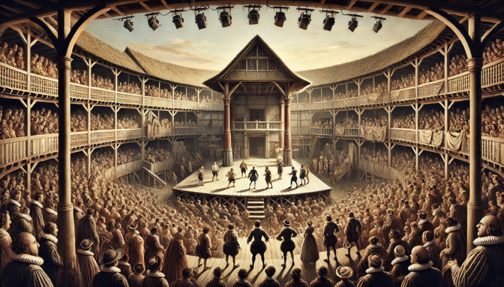 The design of Shakespearean stages