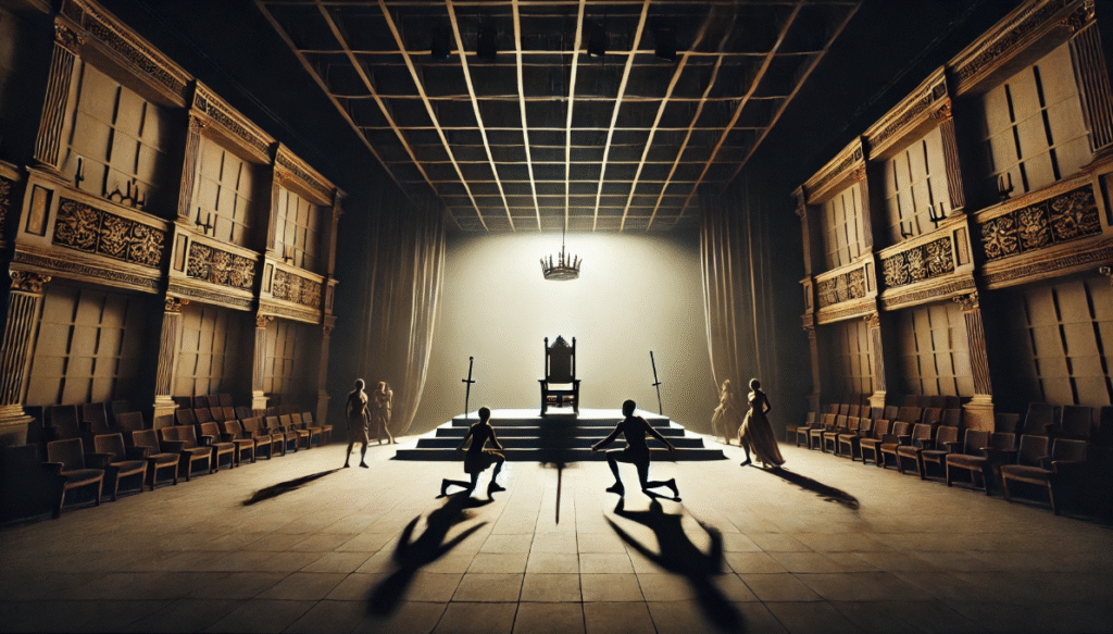 The development of Shakespearean stagecraft