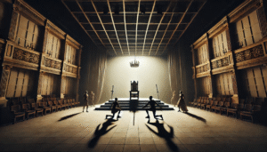 The development of Shakespearean stagecraft
